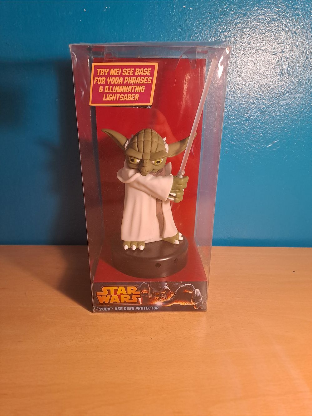 Lot 417: Starwars YODA desk protector
