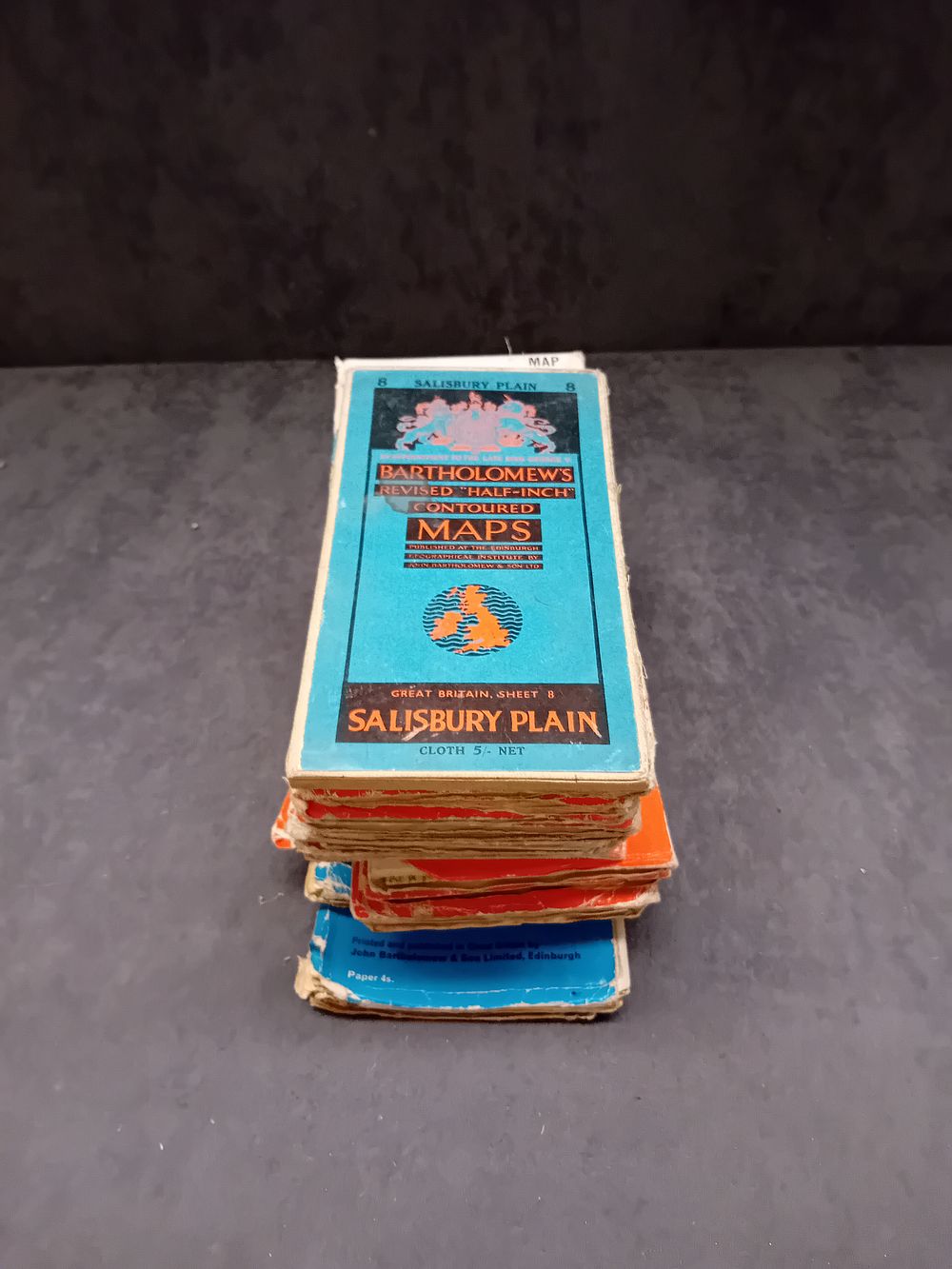 Lot 578: Large mixed lot of Military edition maps as...