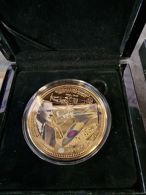 The Bradford Exchange - 80Th Anniversary First Production Of Spitfire Five Crown Collection 1 