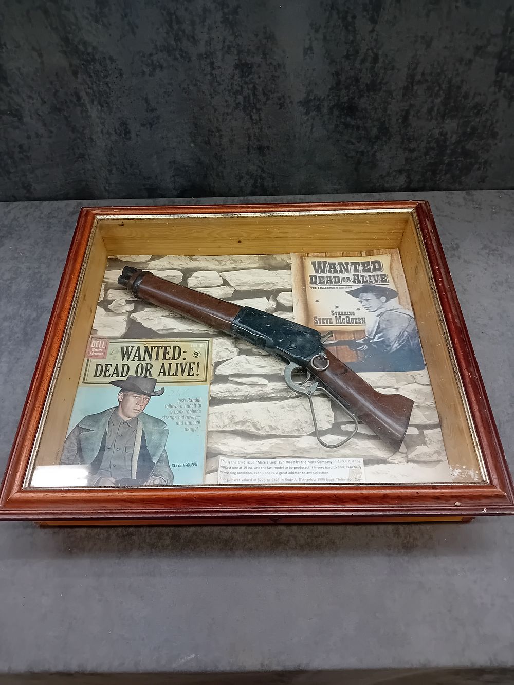 Lot 389: Mares Laig gun made by Marx in 1960...