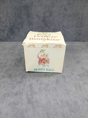 Royal Doulton Bunnykins Money Ball in original box as pictured