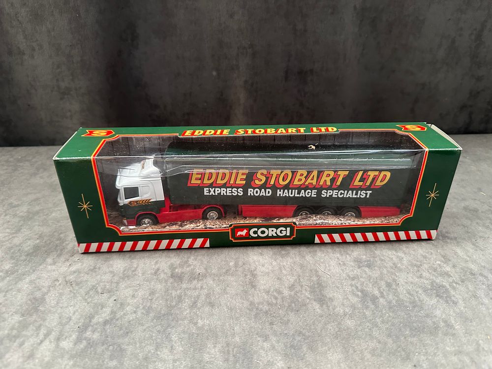 Lot 644: Corgi Scania Curtainside Trailer No 59503