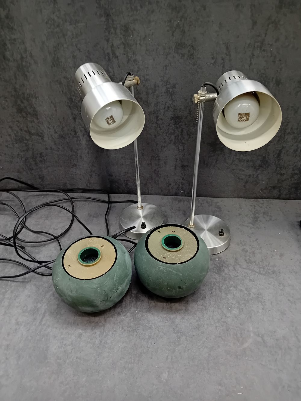 Lot 1019: Mixed lot of table lamps as pictured 