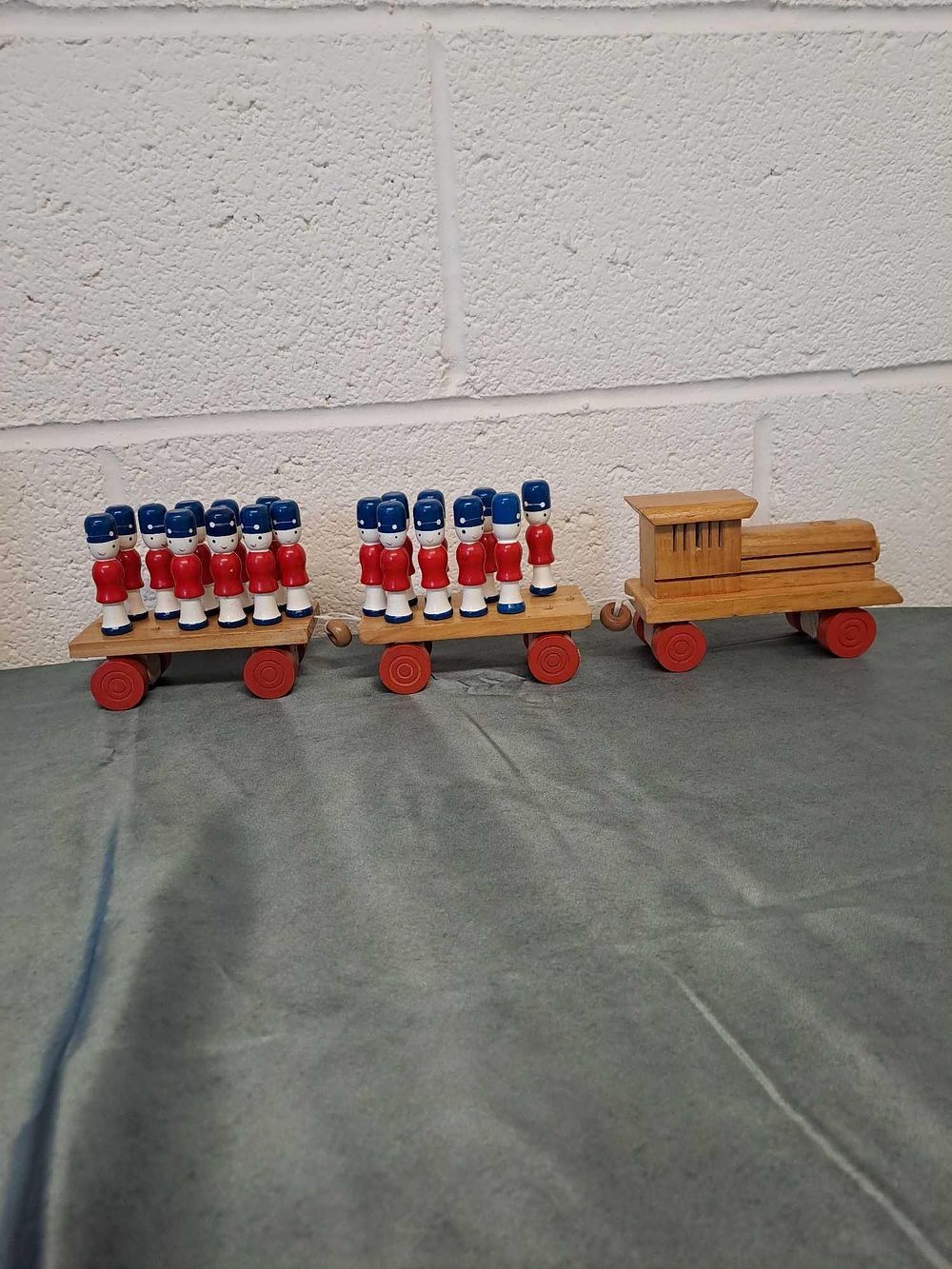 Lot 1118: Chadwick Wooden Train Set And Other Wooden Toy