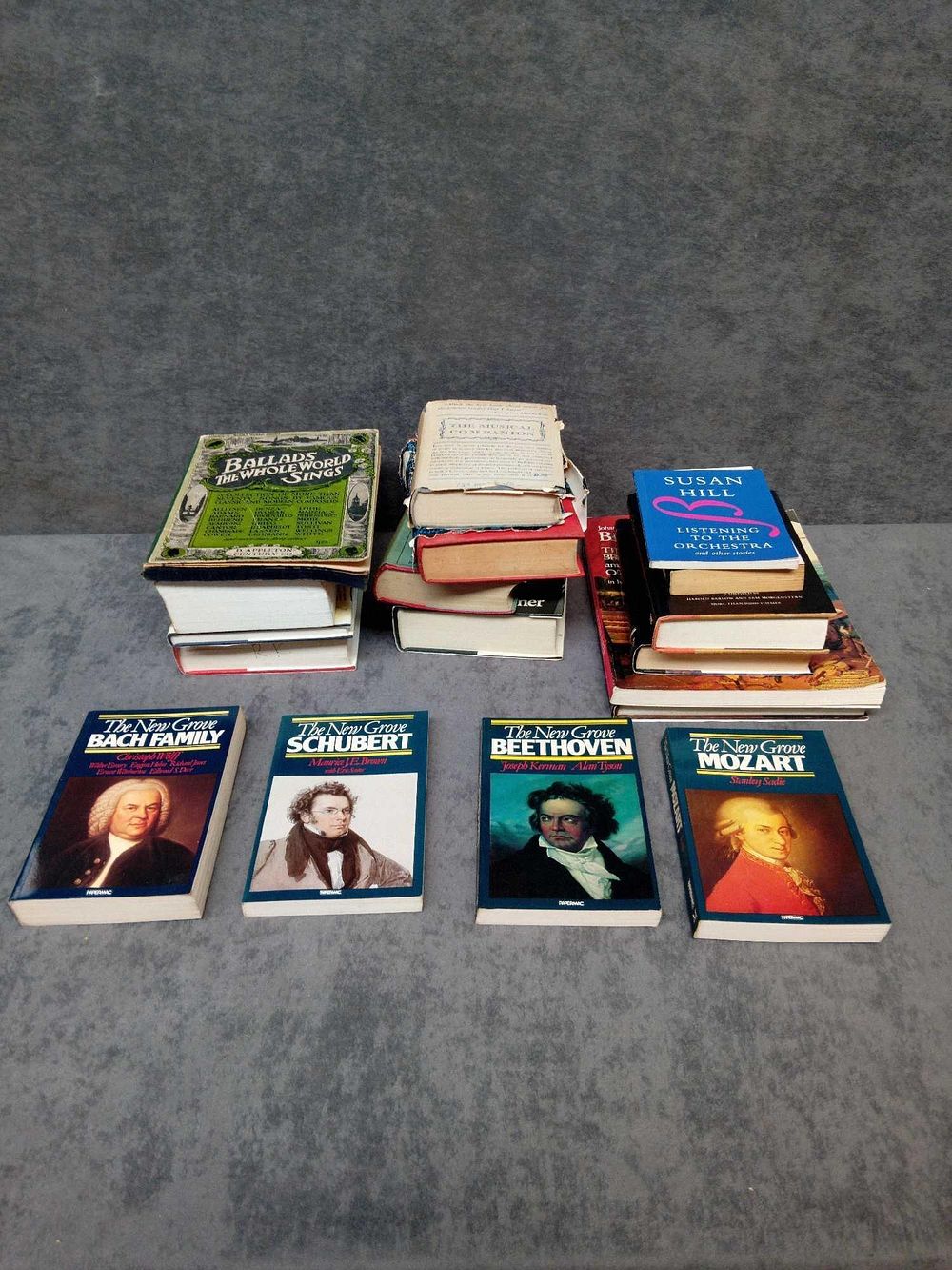 Lot 327: Mixed lot of music literature approximately 18 books...