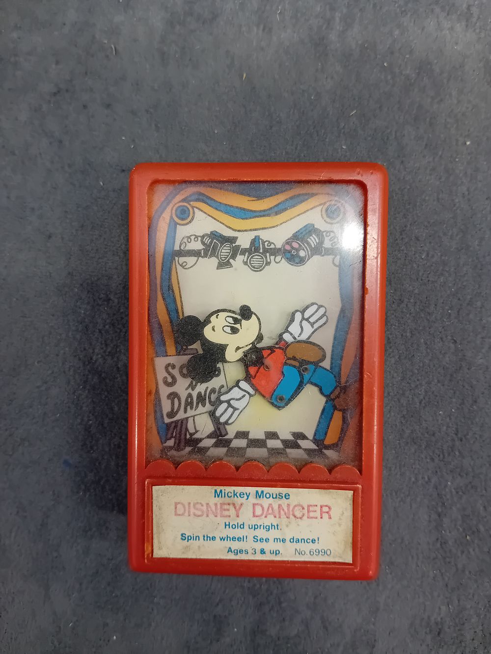 Lot 349: Vintage Mickey Mouse Disney Dancer Toy (No. 6990)