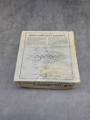 VERY RARE Dinky no 63 Mayo Composite Aircraft Mercury Seaplane 1939-1941 in original box