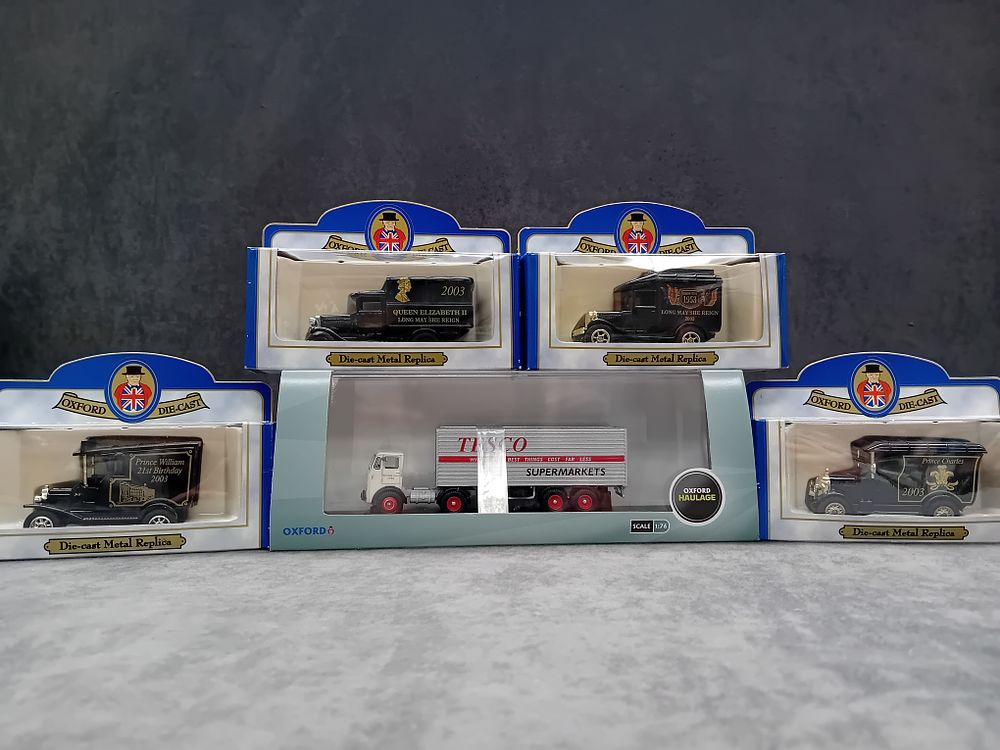 Lot 675: Lot of 5 Oxford Die-cast as pictured