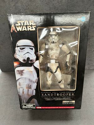 Rare Kotobukiya Art FX Star Wars Series Snap Fit limited edition SandTrooper Pre Painted Model 
