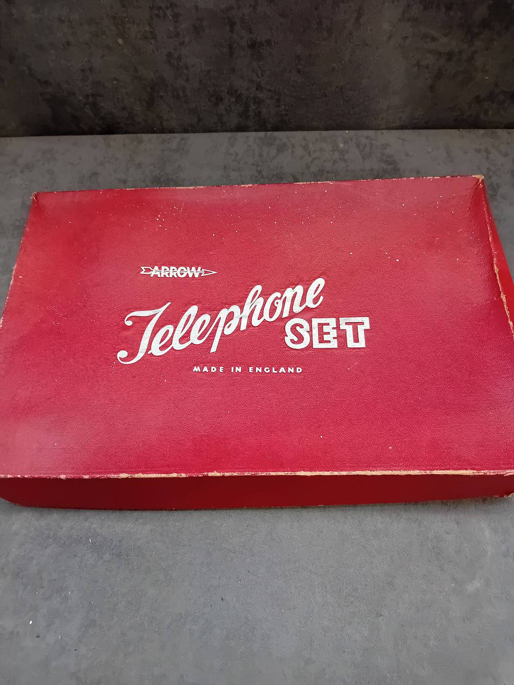 Lot 619: Arrow Telephone set made in England in original...