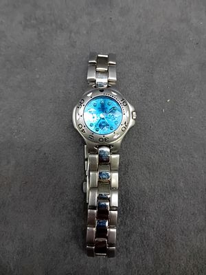 Ricardo Quartz Blue stone faced watch as pictured