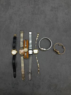 Mixed lot of 7 Ladies Watches as pictured