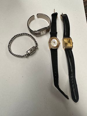 Mixed Lot of 4 Ladies Wrist watches as pictured.