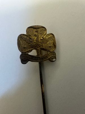Vintage Girl Guides Greek badge from 1950s