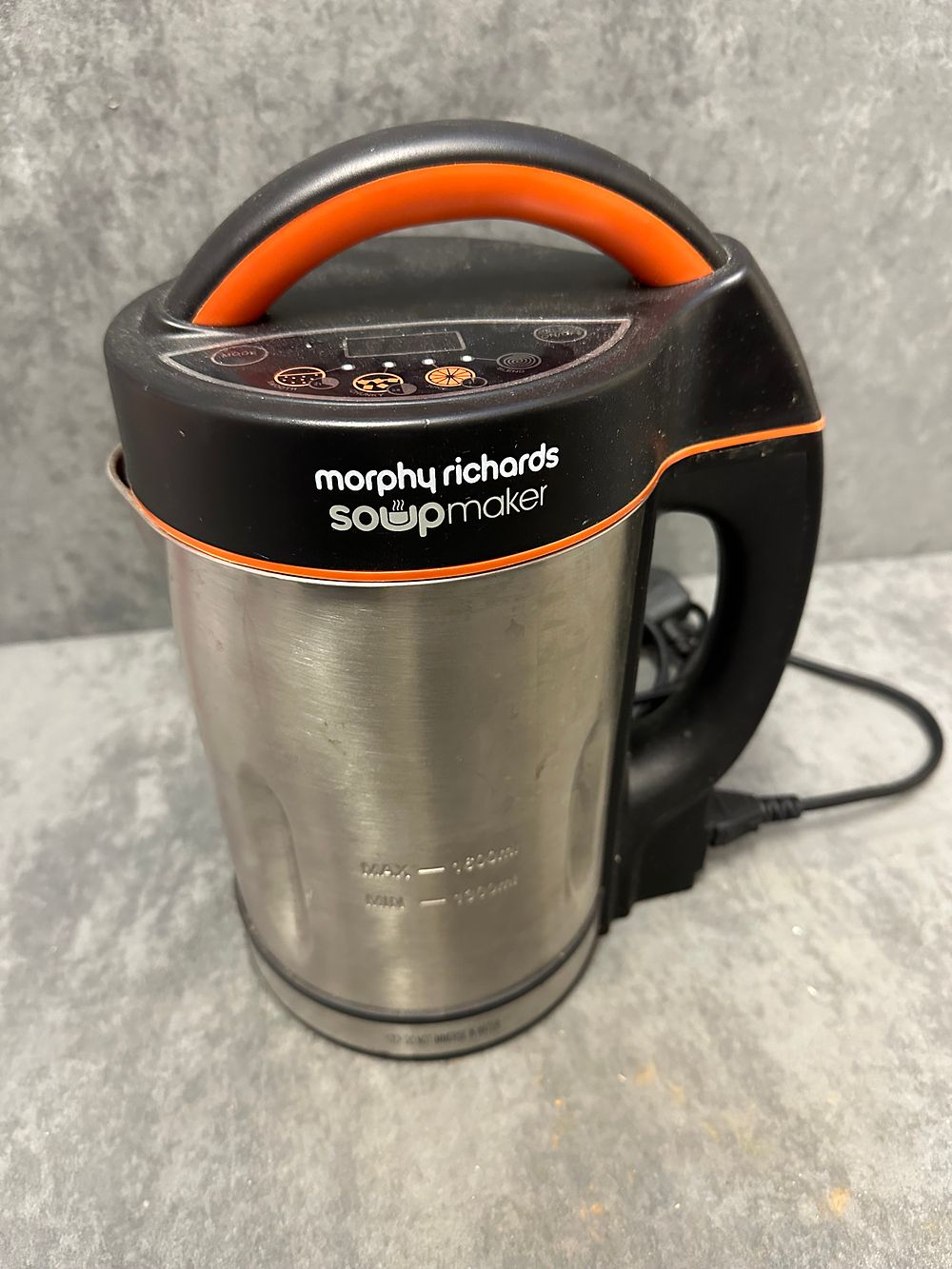 Lot 226: Morphy Richards Soup maker as pictured