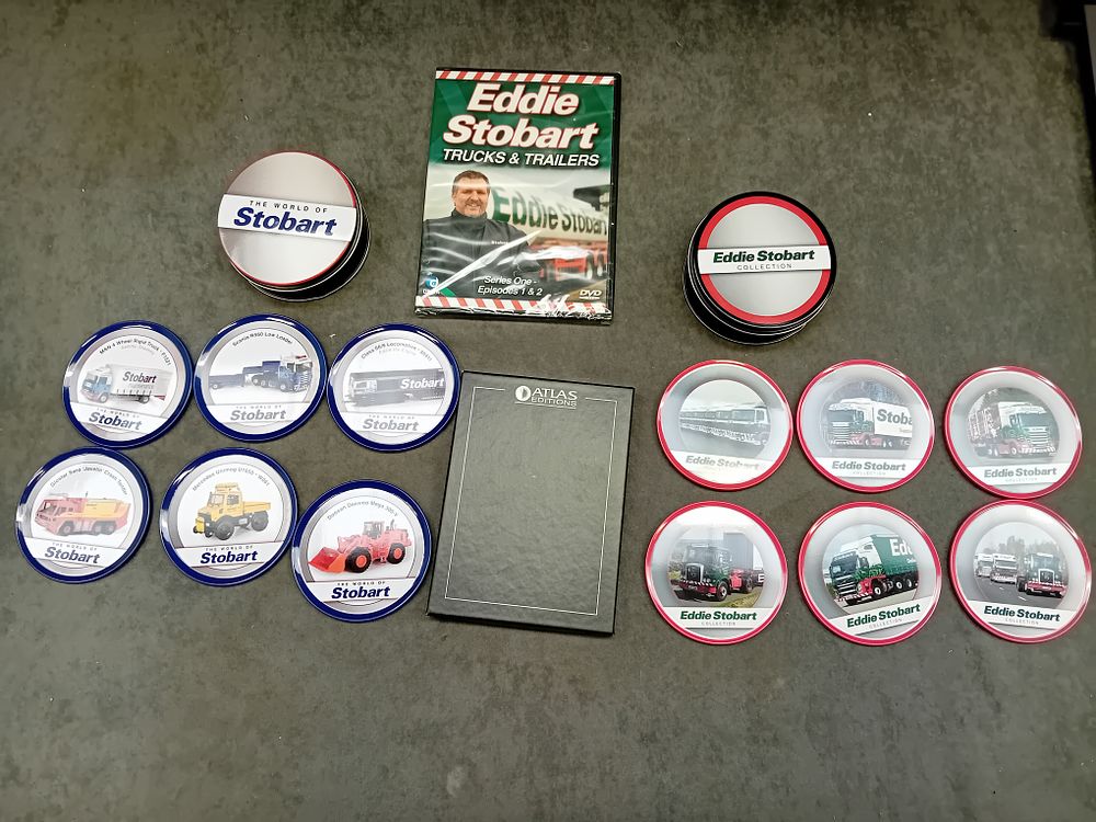 Lot 266: Small collection of Eddie Stowbart collectables as pictured