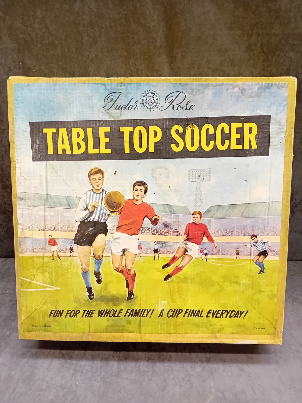 Lot 558: Tudor Rose Table top Soccer compete in original...