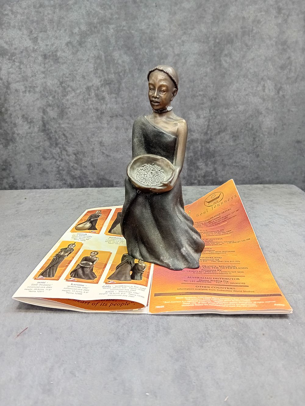 Lot 273: African children of the Massai Karimu (generous one)...