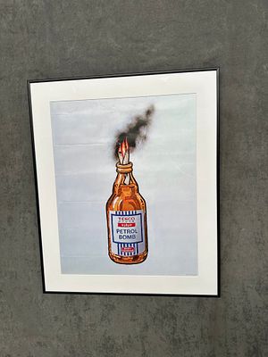 Banksy - Tesco Value Petrol Bomb 
Artist: Banksy ARR (Artist Resale Rights) - Applies at 4% 