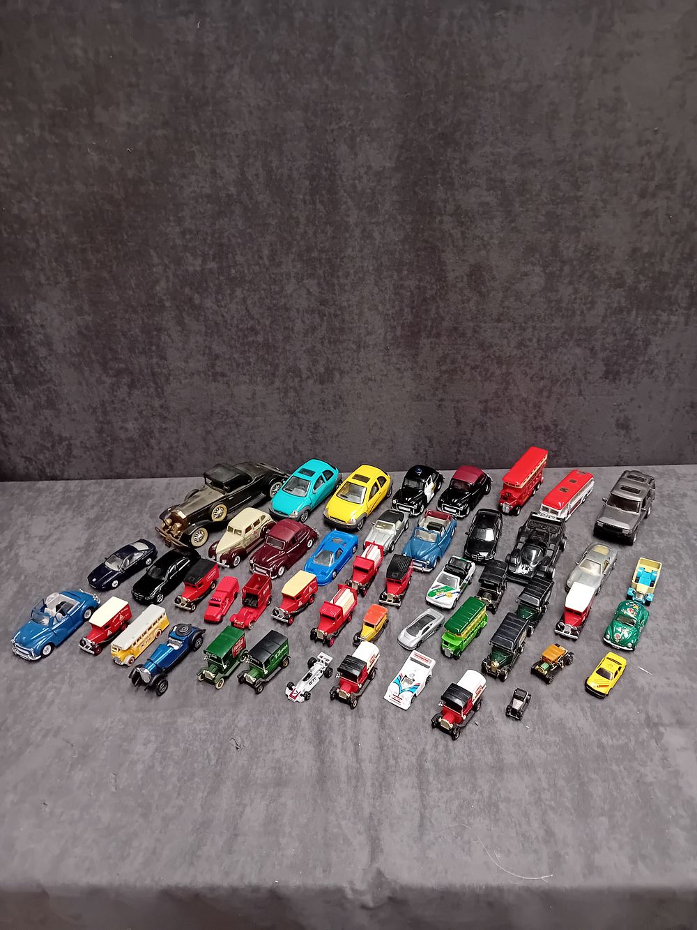 Lot 467: MIXED LOT OF PLAYED WITH DIECASTS, LLEDO, MADE...