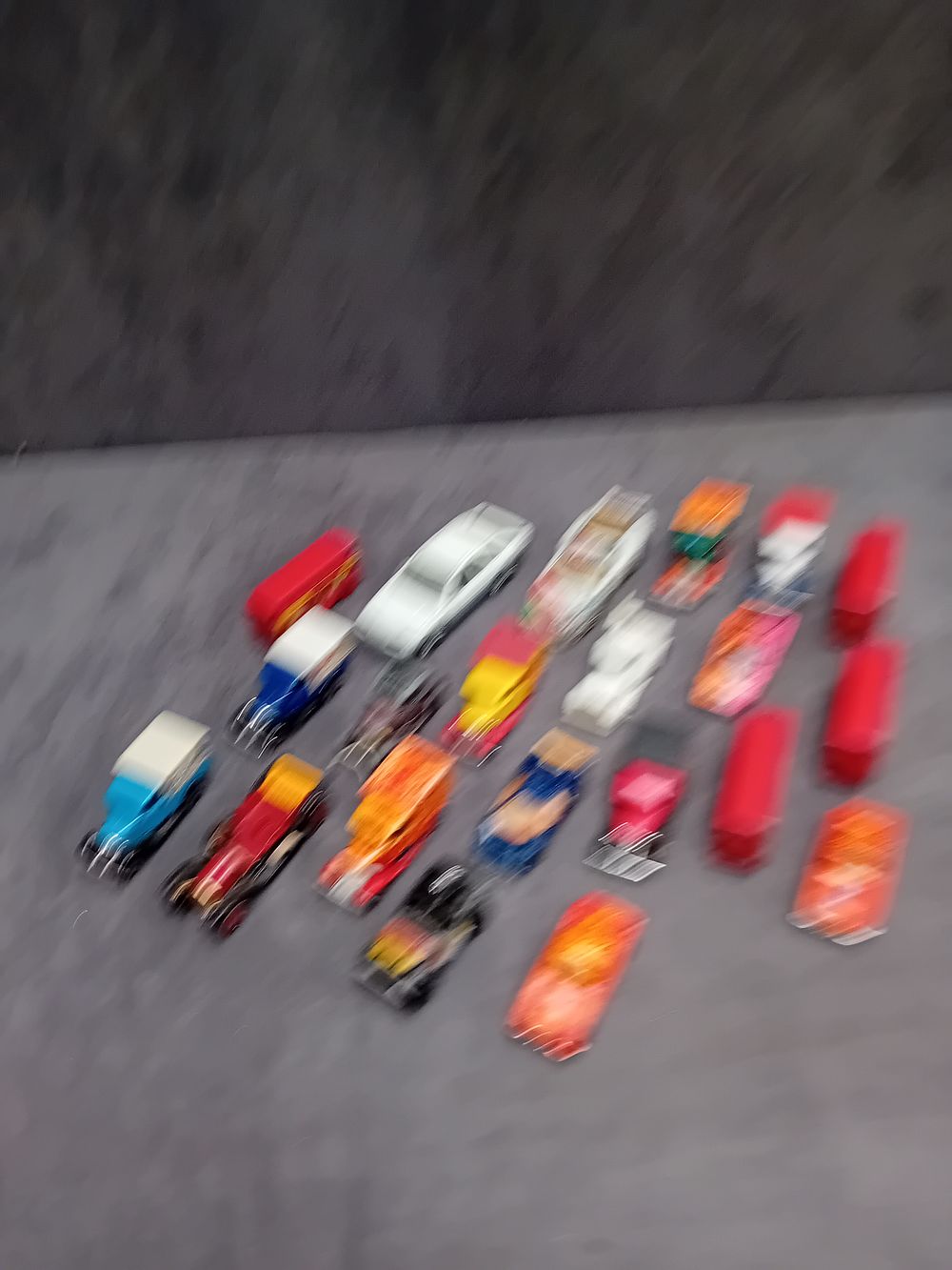 Lot 466: MIXED LOT OF MATCHBOX DIECASTS IN PLAYED WITH...