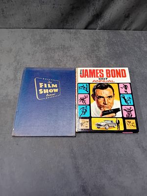 Lot of 2 Annuals 
James Bond annual 
The Film Show annual
