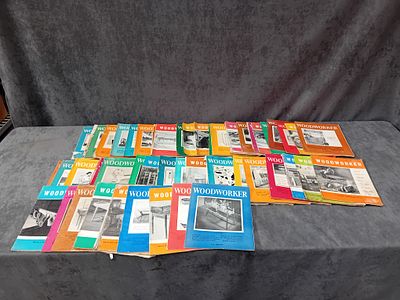 Huge collection of Woodworker Published by Evans Brothers LTD 
Dates from 1959 -1962 