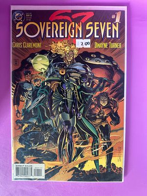 DC Comics sovereign seven issue one 1995