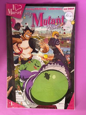 I love Marvel my Mutant Heart issue number one