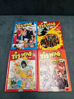 TISWAS ANNUALS X 4 AS PICTURED