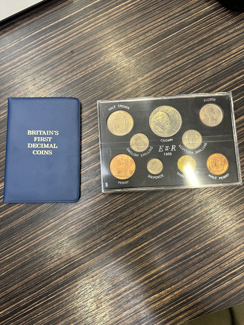 Lot 245: 2 x British coin sets one first Decimal...