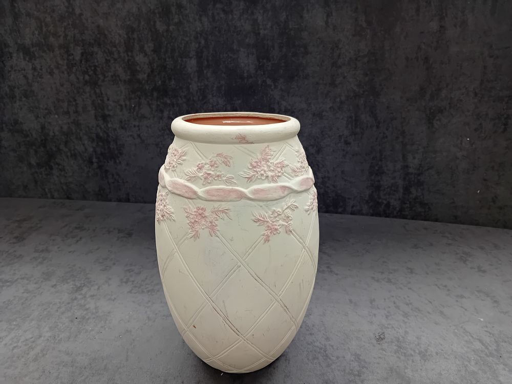 Lot 295: Terracotta vase as pictured