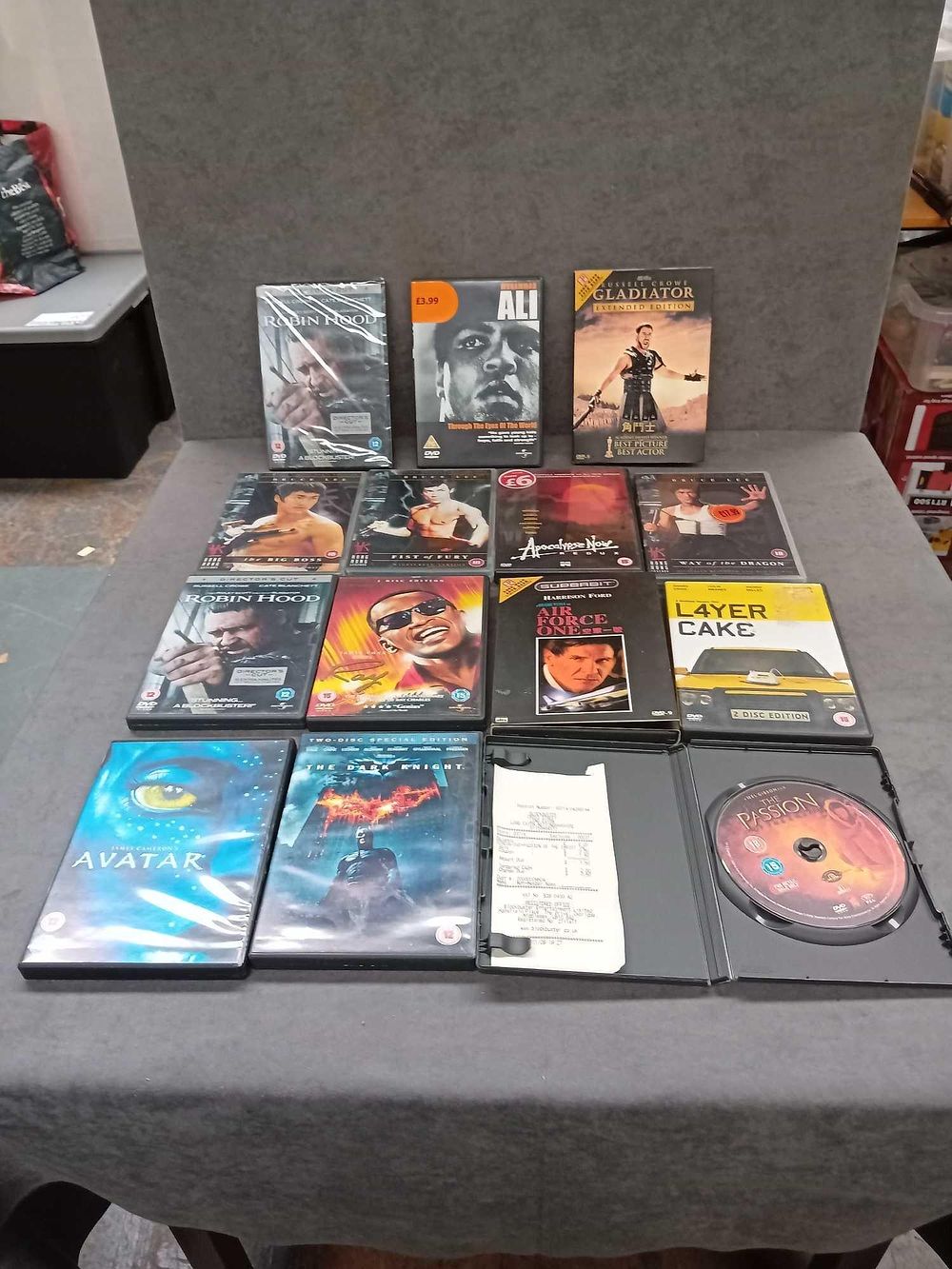Lot 326: Mixed lot of 14 dvds as pictured one...
