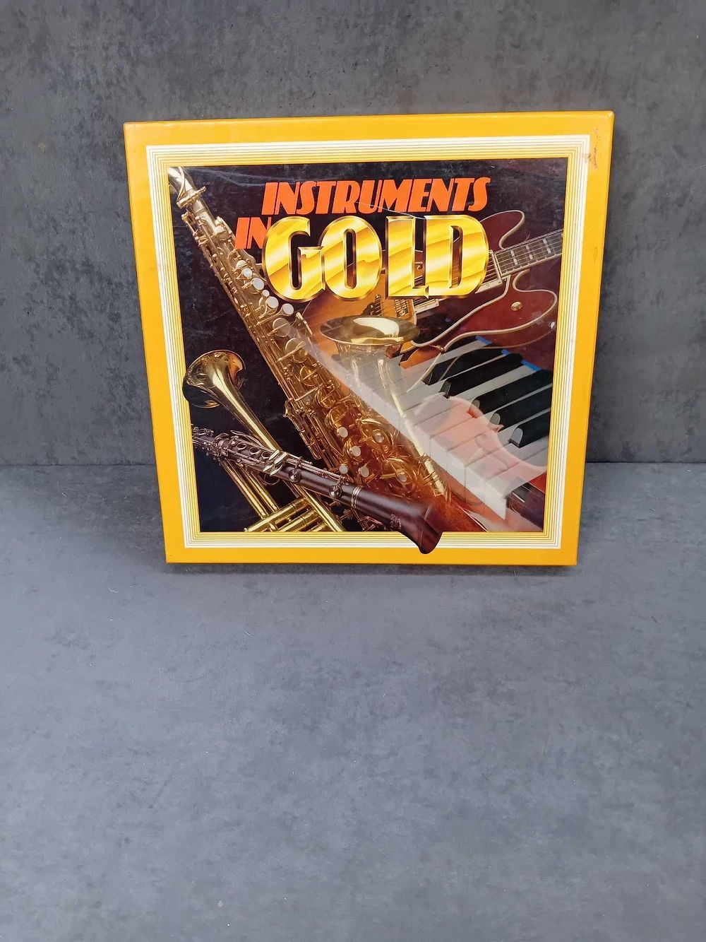 Lot 435: Instruments in gold boxed vinyl collection as pictured