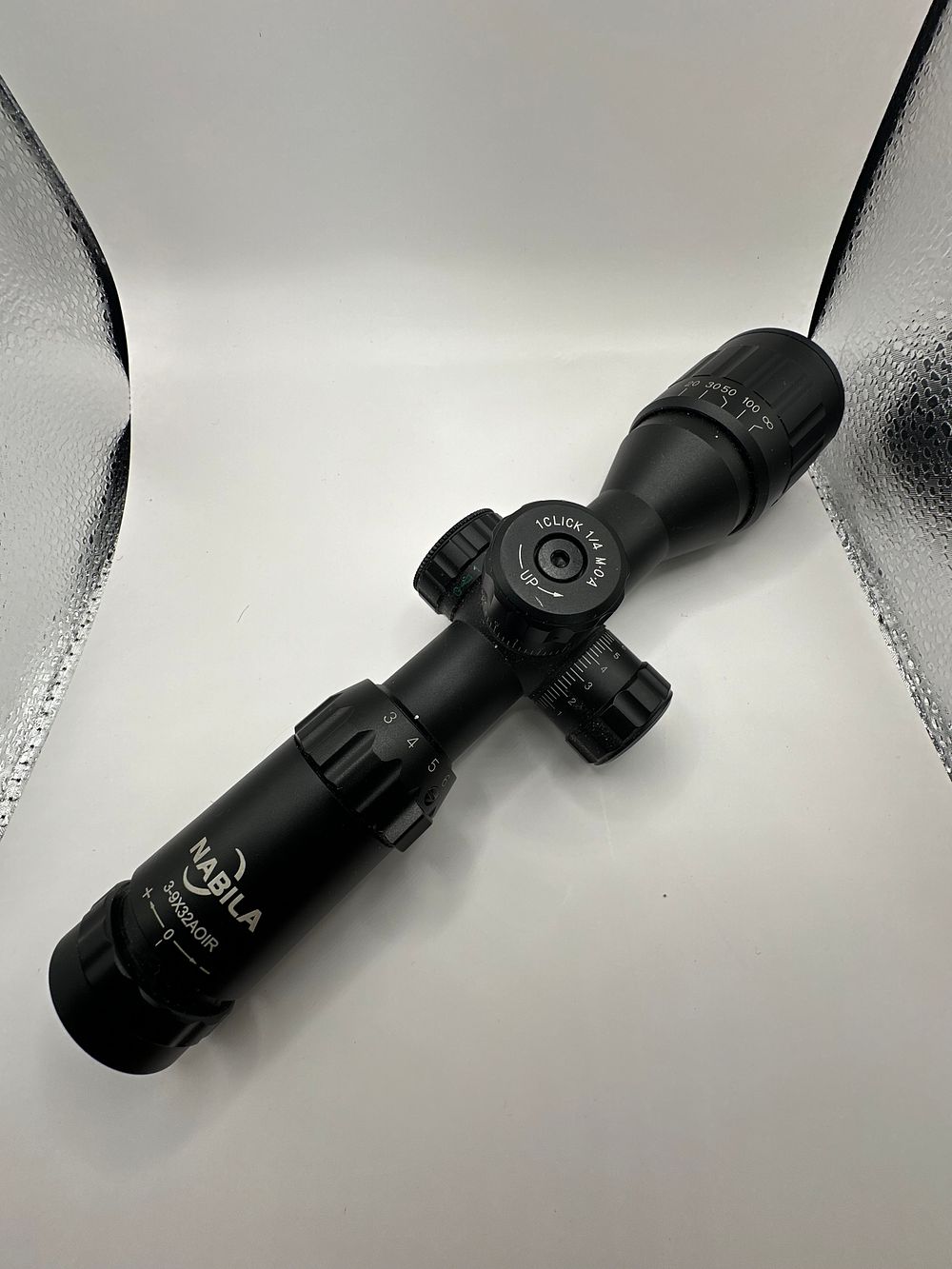 Lot 530: Nabila 3-9x32AOIR rifle scope 