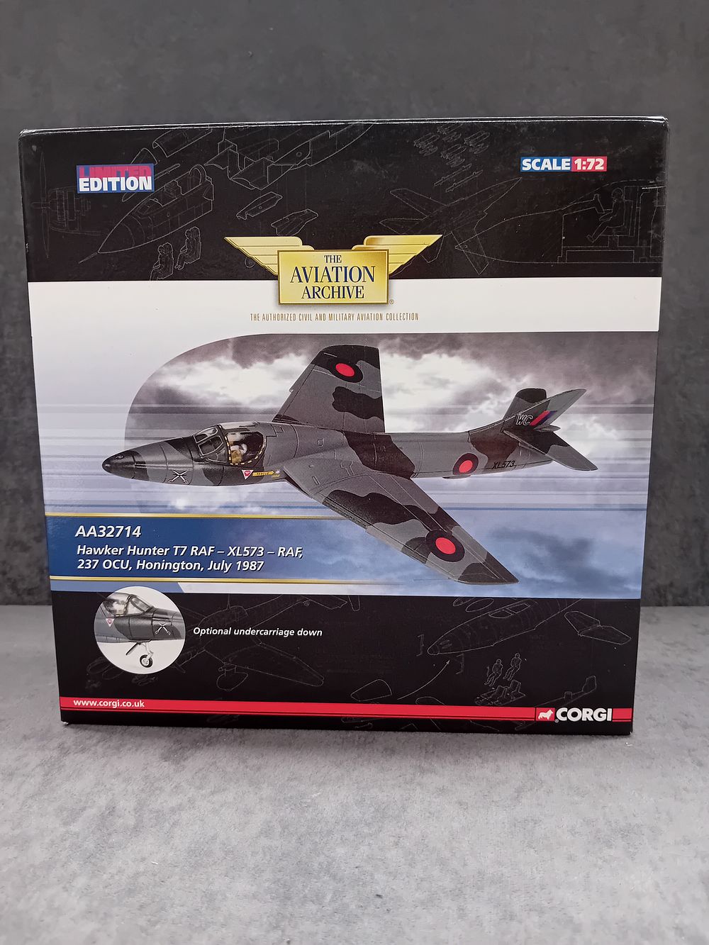 Lot 17: Corgi The Aviation Archive Limited Edition Hawker Hunter...