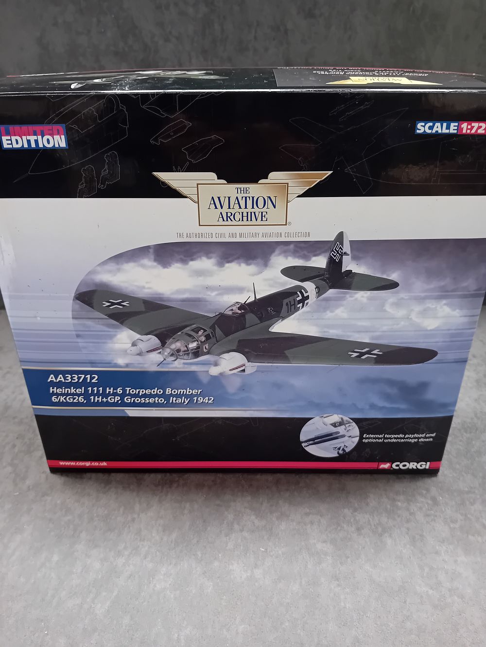Lot 8: Corgi The Aviation Archive Limited Edition Heinkel 111...
