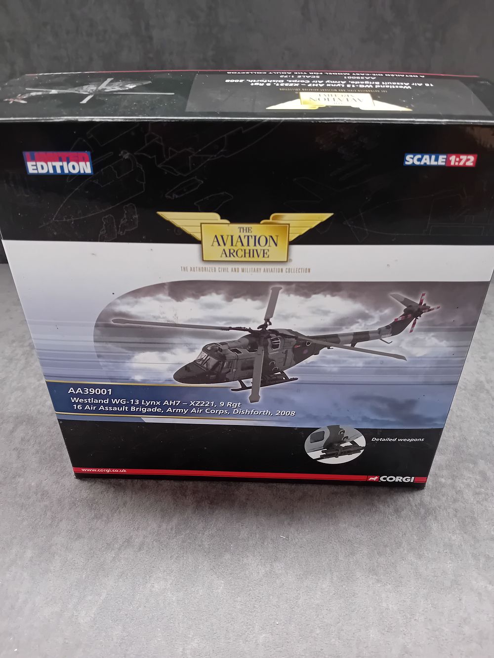 Lot 7: Corgi The Aviation Archive Limited Edition Westland WG-133...