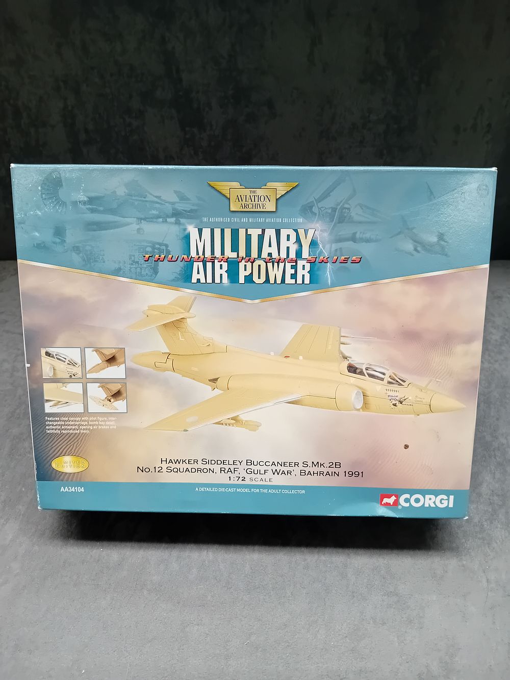 Lot 3: Corgi The Aviation Archive Military Air Power Hawker...