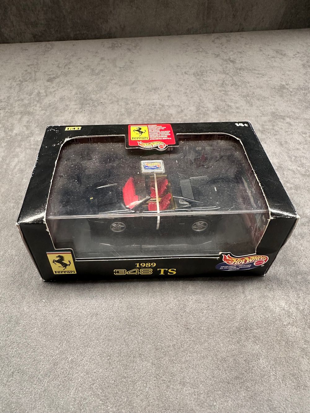 Lot 131: Hot Wheels Ferrari 1989 348 TS 1:43 scale...