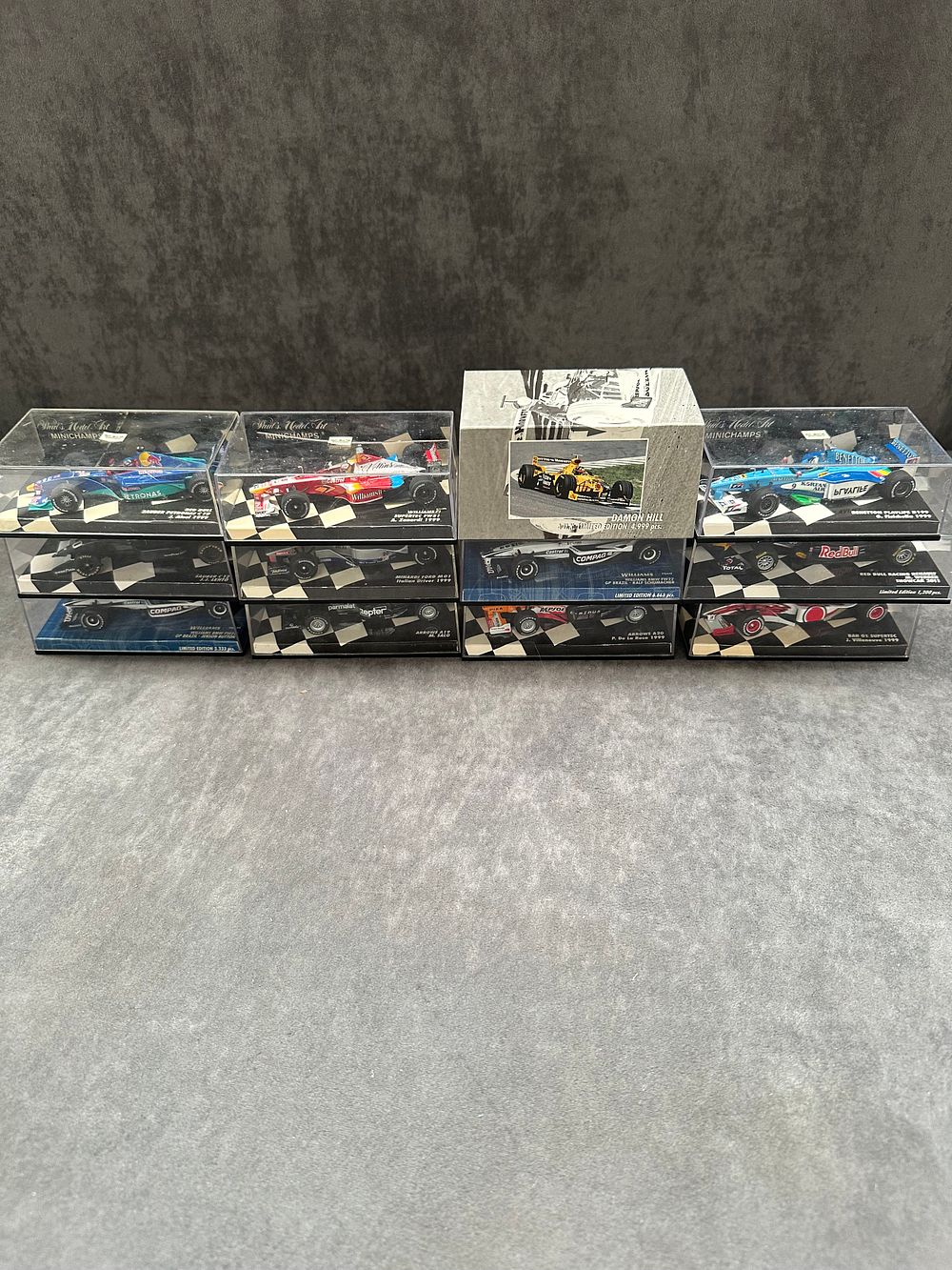 Lot 126: 12 x  Minichamps F1 Pauls Model Art Diecasts...