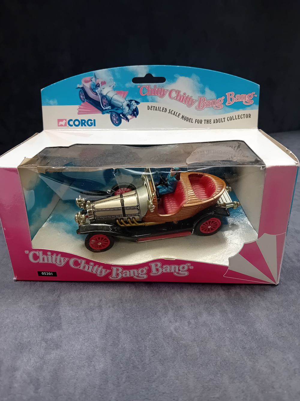 Lot 44: Corgi Chitty chitty bang bang car 05301 (some...