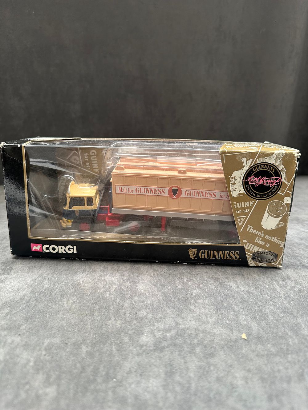 Lot 41: Corgi Guinness Bedford TK Platform Trailer & Container...