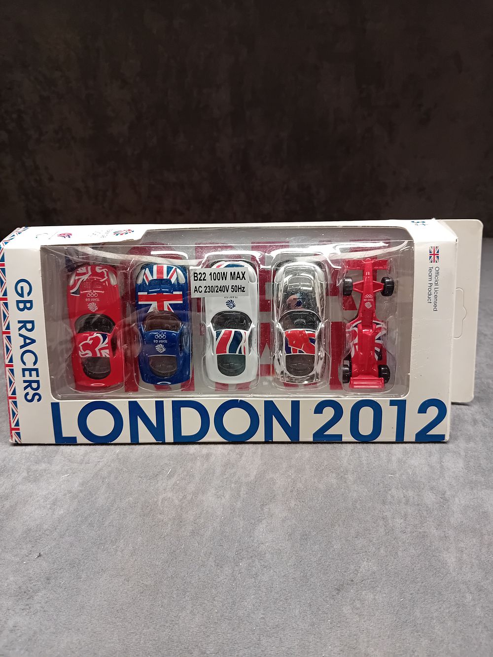 Lot 27: Corgi GB Races London 2012 branded box 