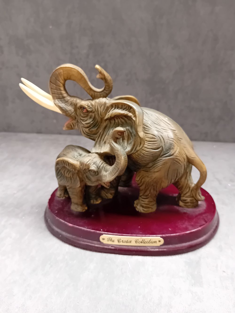 Lot 581: The Crosa Collection African Elephant and its Young...