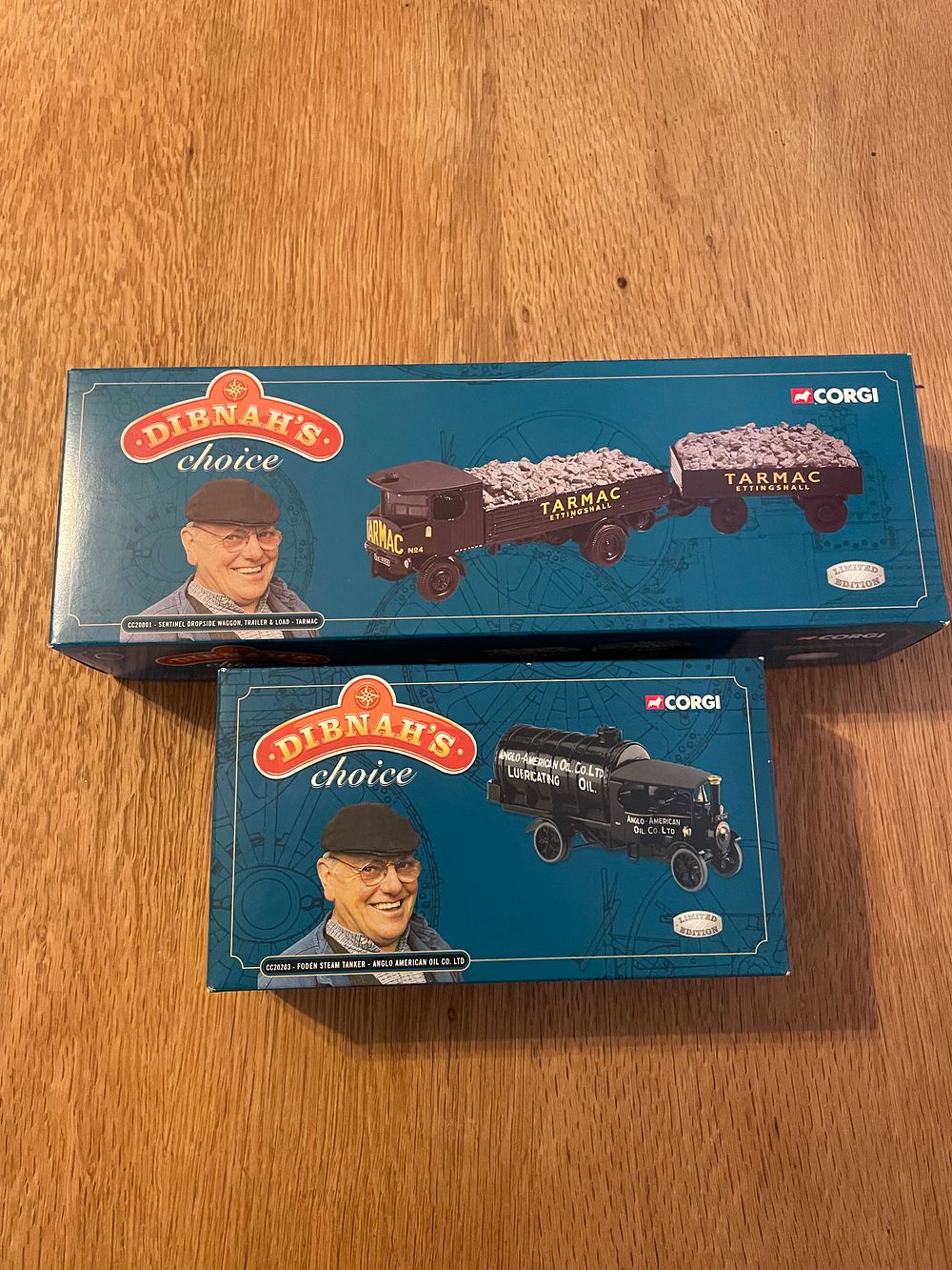 Lot 560: 2 x Corgi Dibnah's Choice limited Edition CC20203,...