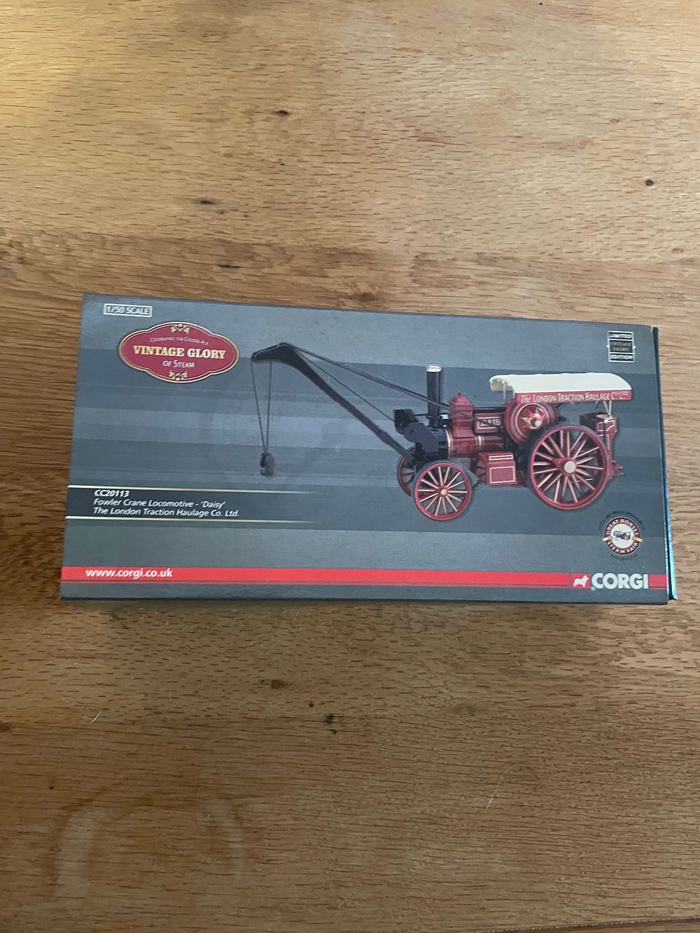 Lot 541: Corgi CC20113 Fowler Crane Locomotice Daisy The London...