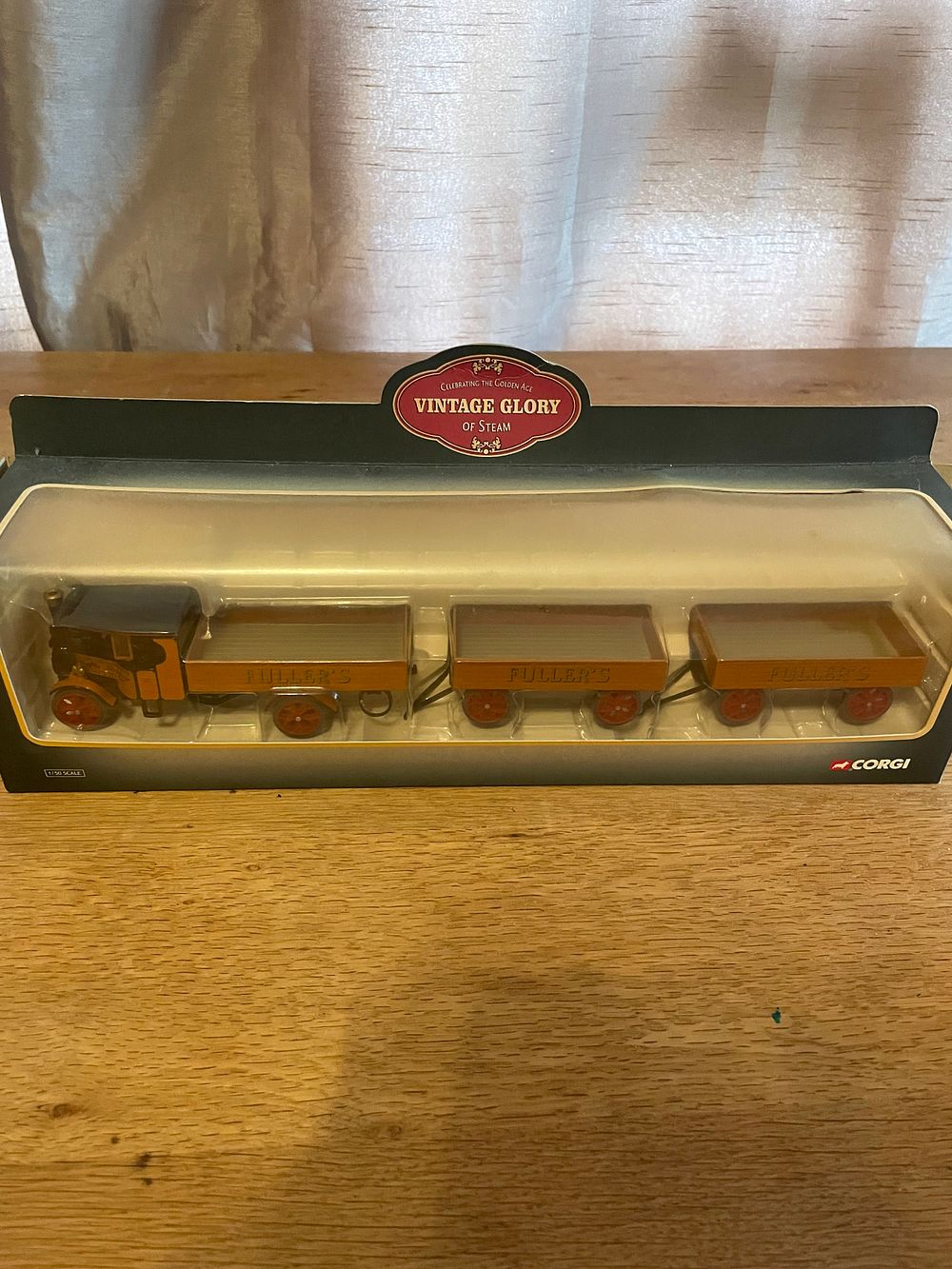 Lot 571: Corgi Vintage Glory CC20205 fullers Foden with 2...