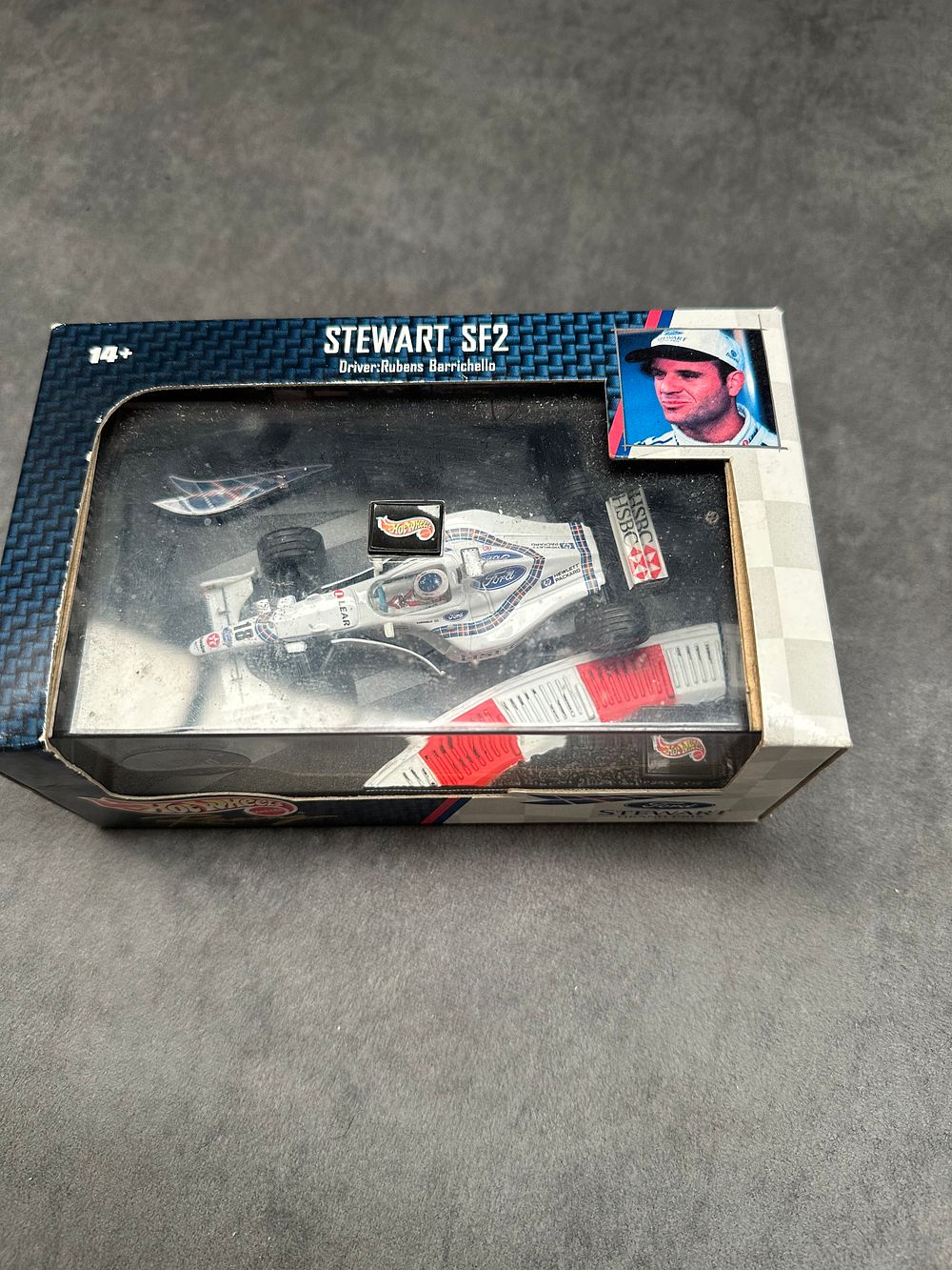 Lot 492: Hot Wheels Racing 1:43 scale Stewart SF3 -...