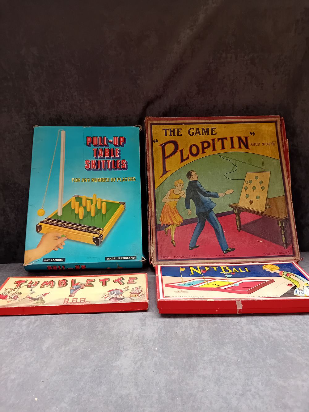 Lot 415: Lot of 4 Board games 1 Kay London...